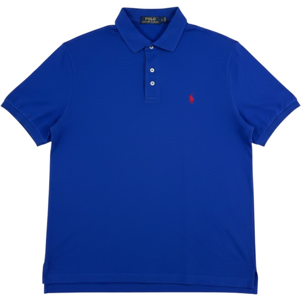 Polo Ralph Lauren Pima Soft Touch Polo Men's XL Royal Blue Preppy EUC